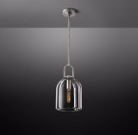 WOMO Cloche Crystal Pendant Light - Botanist