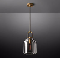 WOMO Cloche Crystal Pendant Light - Botanist