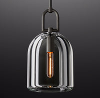 WOMO Cloche Crystal Pendant Light - Botanist