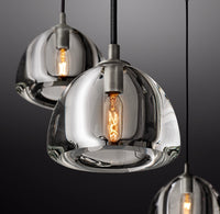 WOMO Crystal Cluster Chandelier - Hemisphere