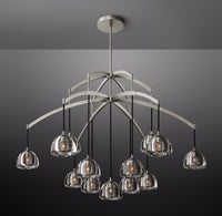 WOMO Crystal Cluster Chandelier - Hemisphere