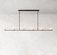 WOMO Porcelain Bowl Linear Chandelier - Vernet