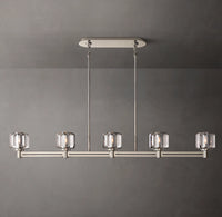 WOMO Crystal Linear Candle Chandelier - Demaret
