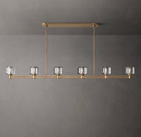 WOMO Crystal Linear Candle Chandelier - Demaret