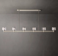 WOMO Crystal Linear Candle Chandelier - Demaret