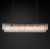 WOMO Crystal Prism Rectangular Chandelier - Odeon
