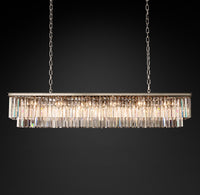 WOMO Crystal Prism Rectangular Chandelier - Odeon