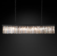 WOMO Crystal Prism Rectangular Chandelier - Rhys