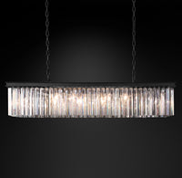 WOMO Crystal Prism Rectangular Chandelier - Rhys