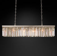 WOMO Crystal Prism Rectangular Chandelier - Rhys