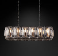 WOMO Crystal Rectangular Chandelier – Harlow