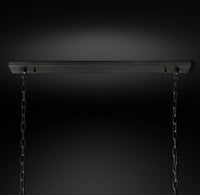 WOMO Crystal Rectangular Chandelier – Harlow