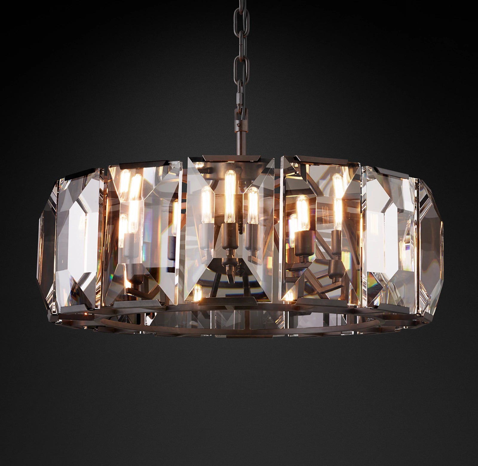 WOMO Crystal Round Chandelier – Harlow