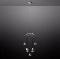 WOMO Crystal Cluster Chandelier - Hemisphere