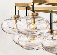WOMO Globe Glass Cluster Chandelier - Cabrette