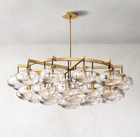 WOMO Globe Glass Cluster Chandelier - Cabrette
