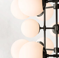 WOMO Alabaster Bubble Chandelier - Cirque