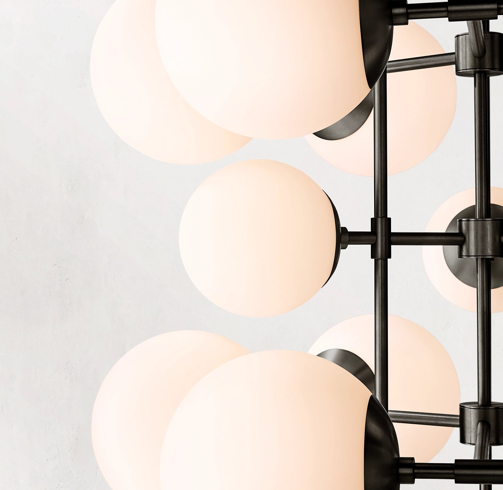 WOMO Alabaster Bubble Chandelier - Cirque
