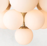 WOMO Alabaster Bubble Chandelier - Cirque