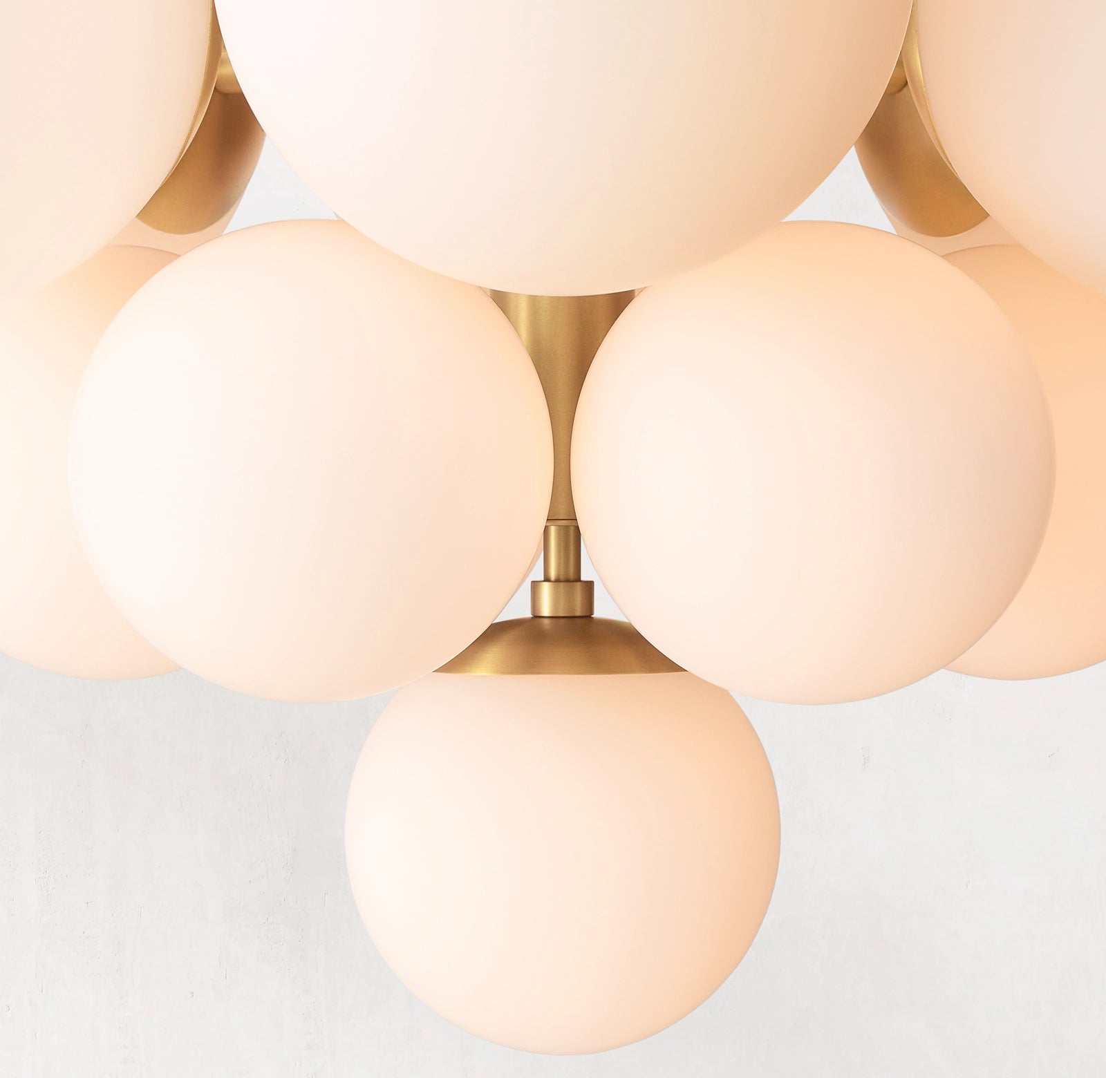 WOMO Alabaster Bubble Chandelier - Cirque