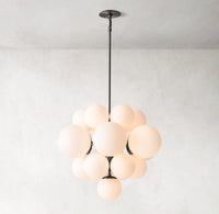 WOMO Alabaster Bubble Chandelier - Cirque