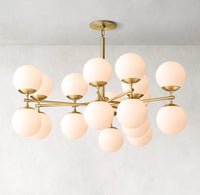 WOMO Alabaster Bubble Chandelier - Cirque