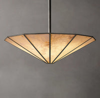 WOMO Alabaster Umbrella Chandelier - Lucette