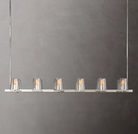 WOMO Hurricane Candle Linear Chandelier - Pauillac