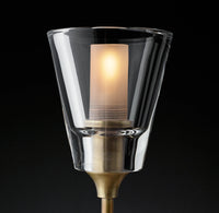 WOMO Torch Round Chandelier - Verre