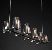 WOMO Hurricane Candle Linear Chandelier - Pauillac