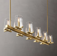 WOMO Hurricane Candle Linear Chandelier - Pauillac