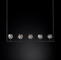WOMO Crystal Linear Chandelier – Boule