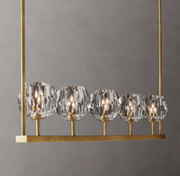 WOMO Crystal Linear Chandelier – Boule