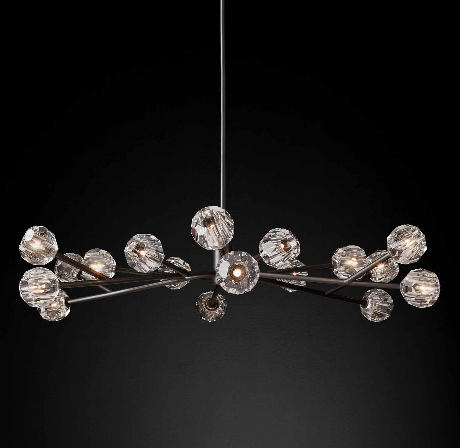 WOMO Crystal Arm Chandelier – Boule