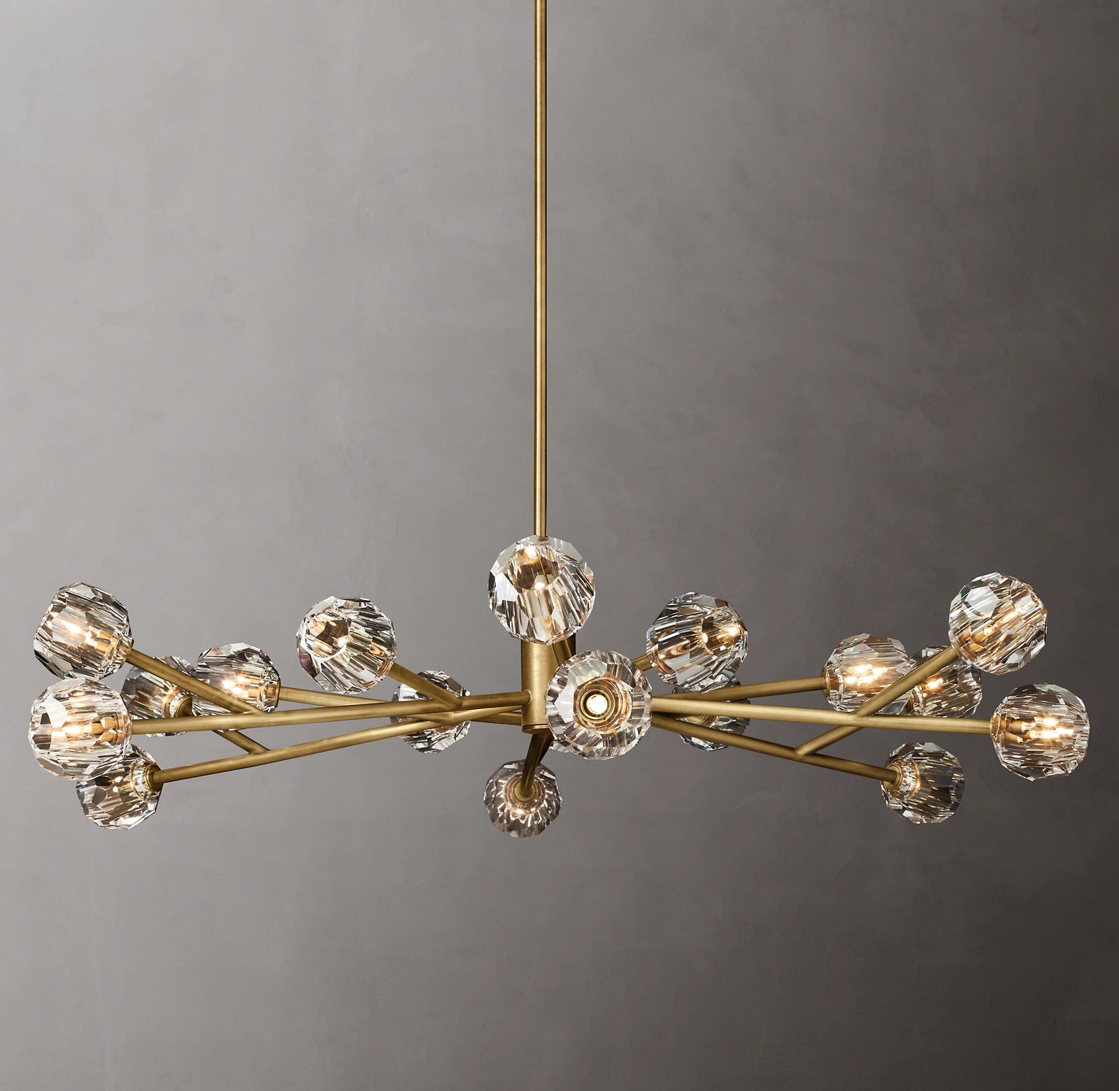 WOMO Crystal Arm Chandelier – Boule