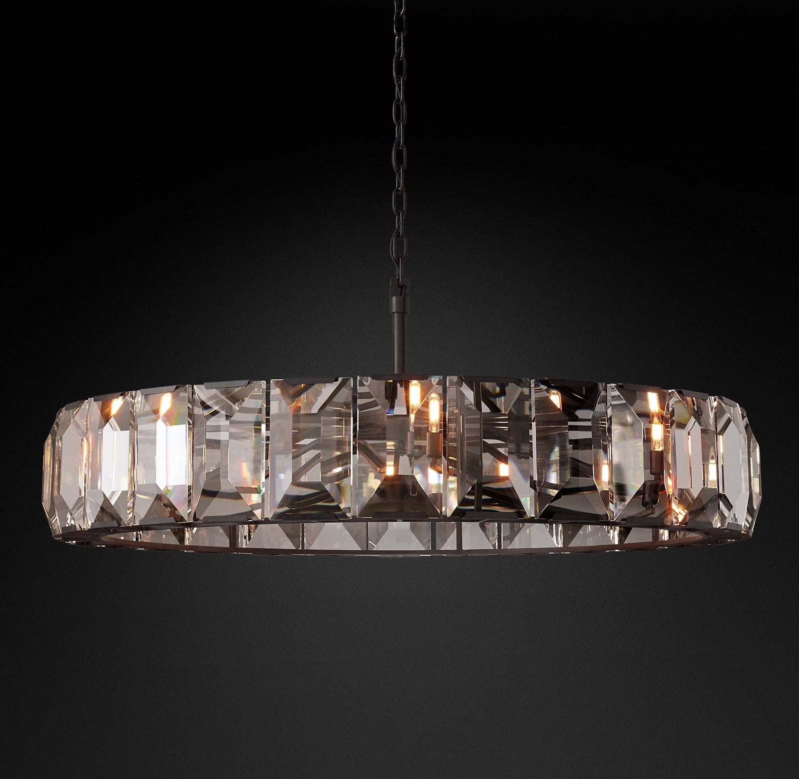 WOMO Crystal Round Chandelier – Harlow