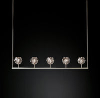 WOMO Crystal Linear Chandelier – Boule