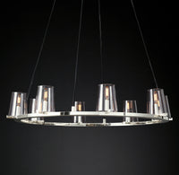 WOMO Hurricane Candle Ring Chandelier - Pauillac