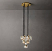 WOMO Crystal Cluster Chandelier – Boule