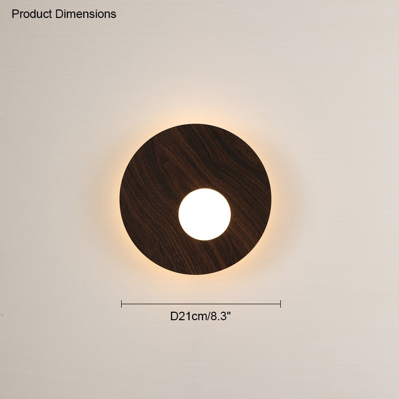 WOMO Disc Accent Wall Sconce-WM6065