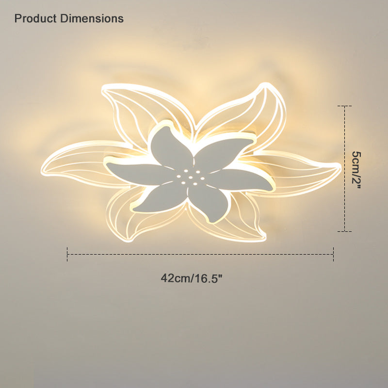 WOMO Acrylic Flower Ceiling Light-WM1077