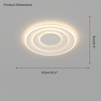 WOMO Geometric Flush Mount Ceiling Light-WM1084