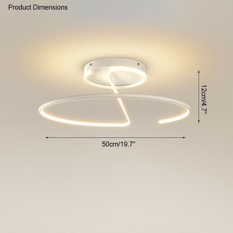 WOMO Dimmable Circular Led Ceiling Light-WM1013