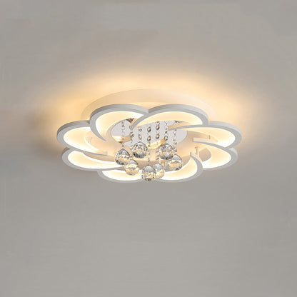 WOMO Big Flower Crystal Ceiling Light-WM1078