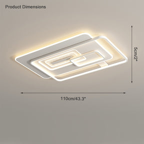 WOMO Geometric Ceiling Light-WM1082