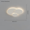 WOMO Round Flat Flush Mount Ceiling Light-WM1085 thumbnail