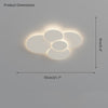 WOMO Round Flat Flush Mount Ceiling Light-WM1085 thumbnail