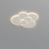 WOMO Round Flat Flush Mount Ceiling Light-WM1085