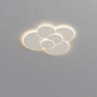 WOMO Round Flat Flush Mount Ceiling Light-WM1085
