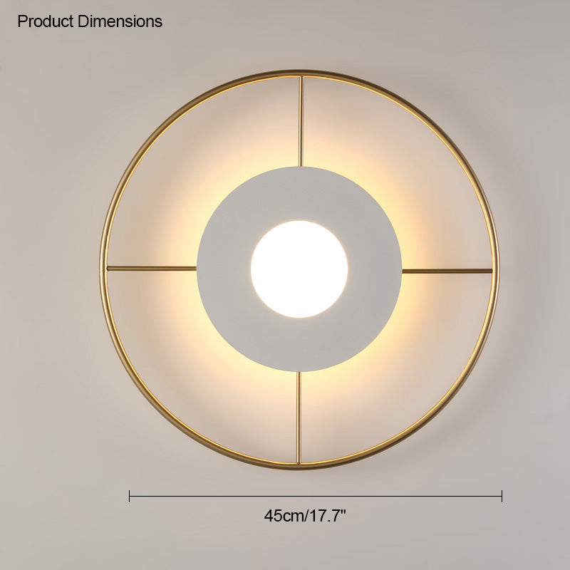 WOMO ADA-compliant Round Wall SconceWM6091